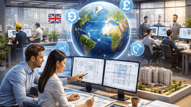 How Outsourcing CAD Drafting Services in the UK Improves Speed and Cost Control