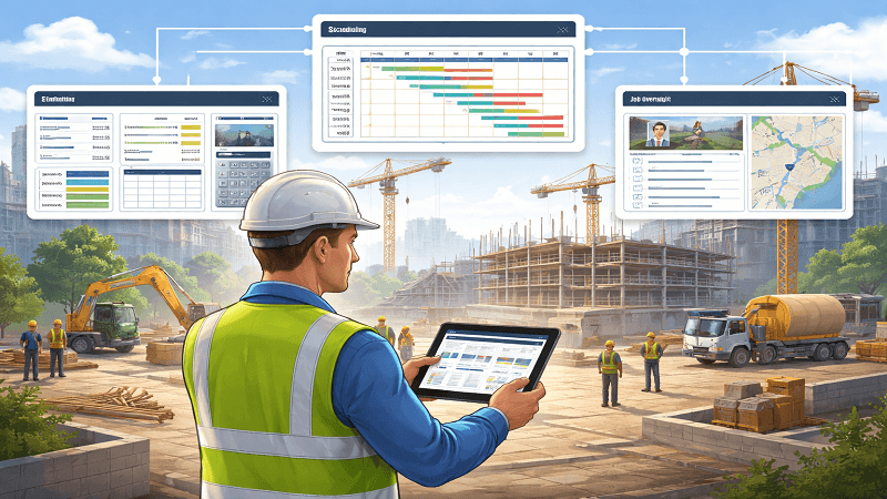 The Benefits of Using One Platform for Estimating, Scheduling, and Job Oversight