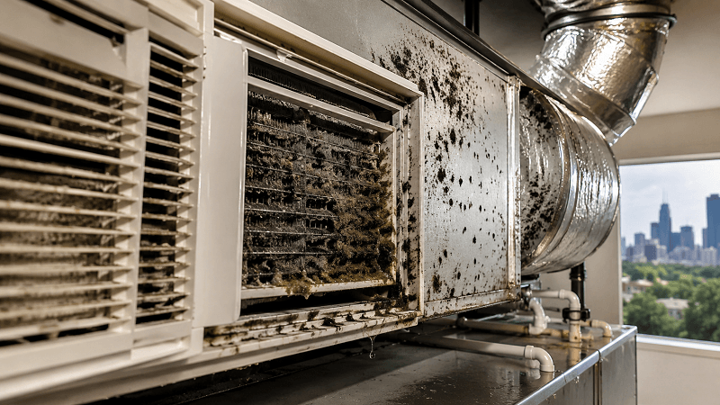 Common Causes of Mold Growth in Houston HVAC Systems