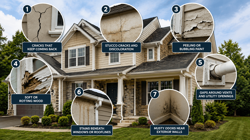 7 Small Exterior Problems That Can Turn Into Expensive Home Repairs