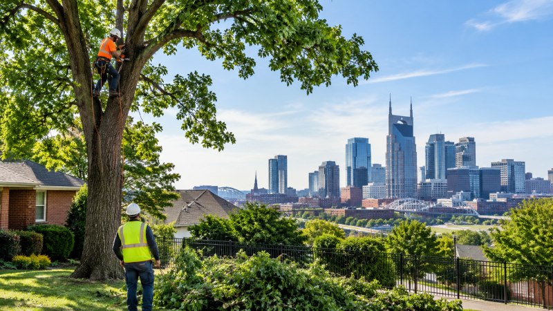 urban tree care in Nashville