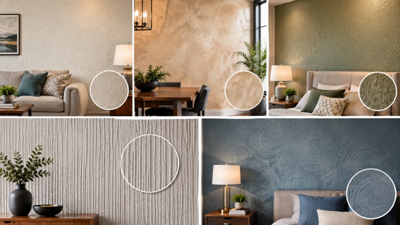 5 Popular Wall Texture Paint Ideas That Transform Any Room